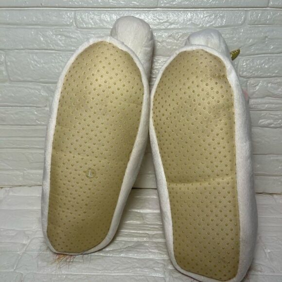 Unicorn Faux-Fur Critter Slippers - Picture 5 of 5